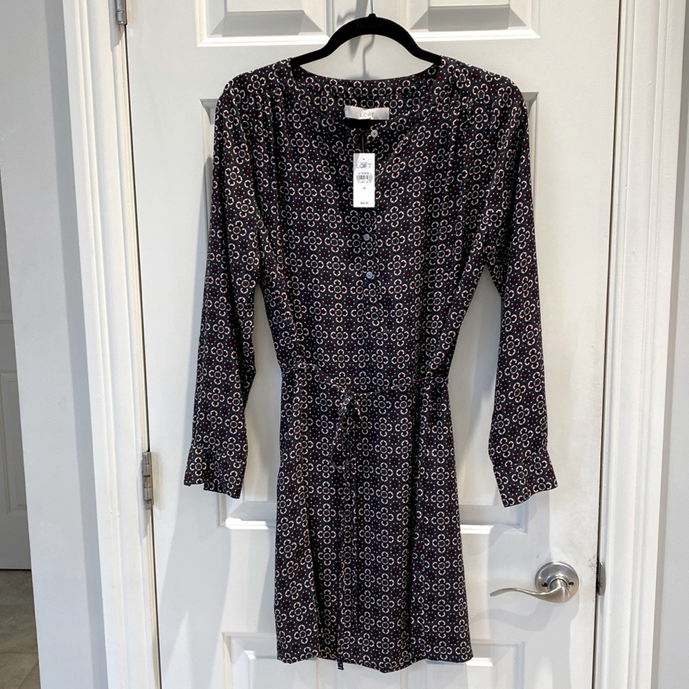 Ann Taylor Loft long sleeve Dress